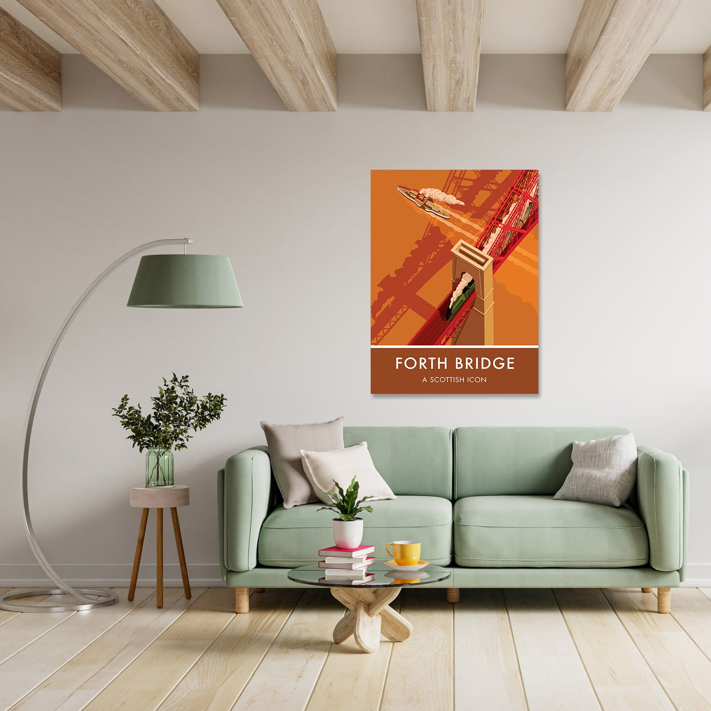 Forth Bridge Art Print