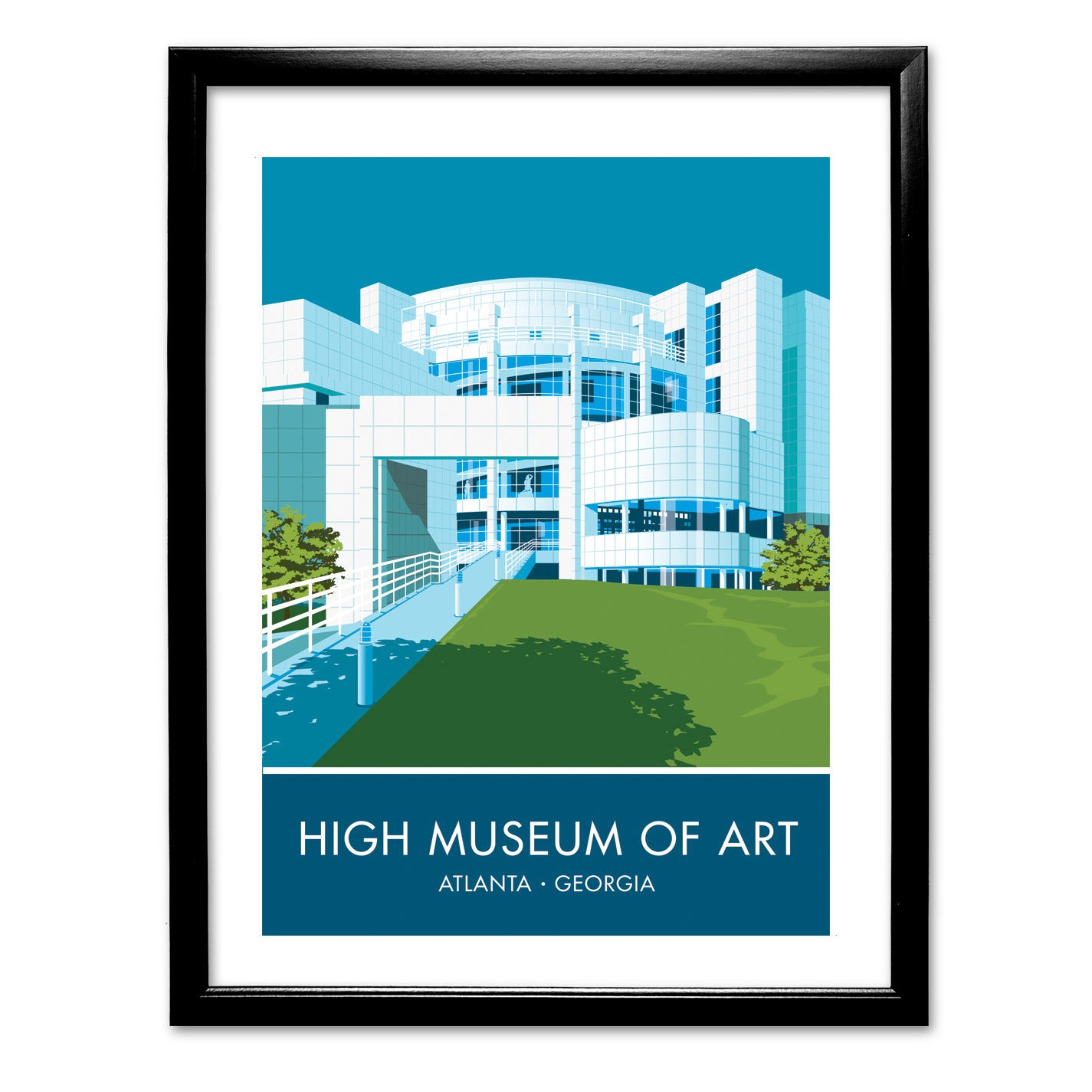 High Musuem of Art Art Print