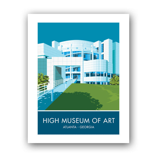 High Musuem of Art Art Print