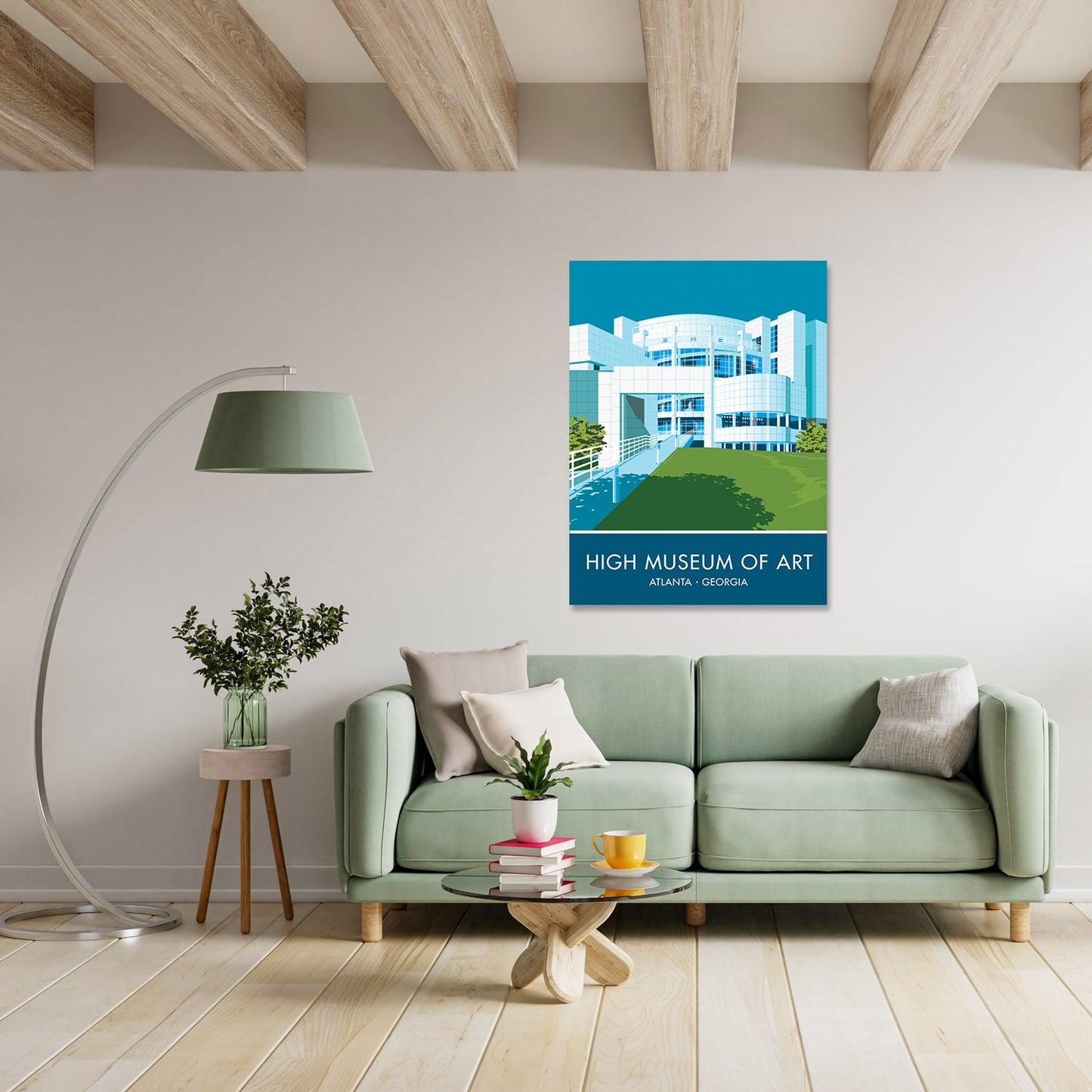 High Musuem of Art Art Print