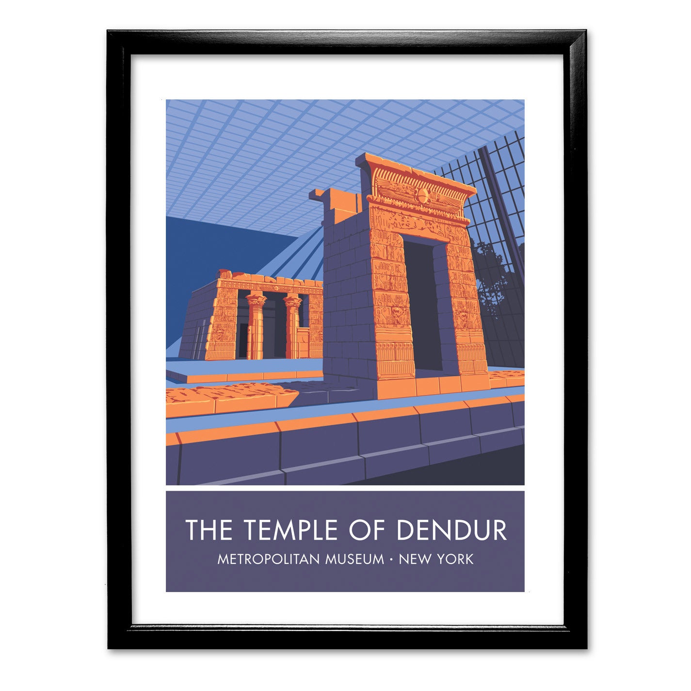 The Temple of Dendur Art Print