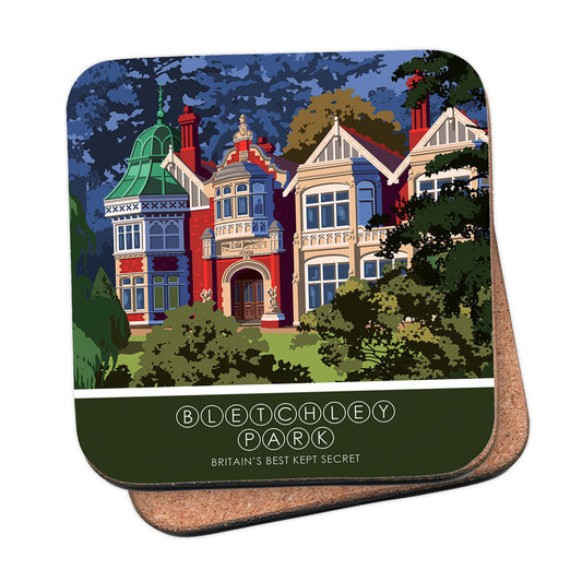 Bletchley Park Coaster