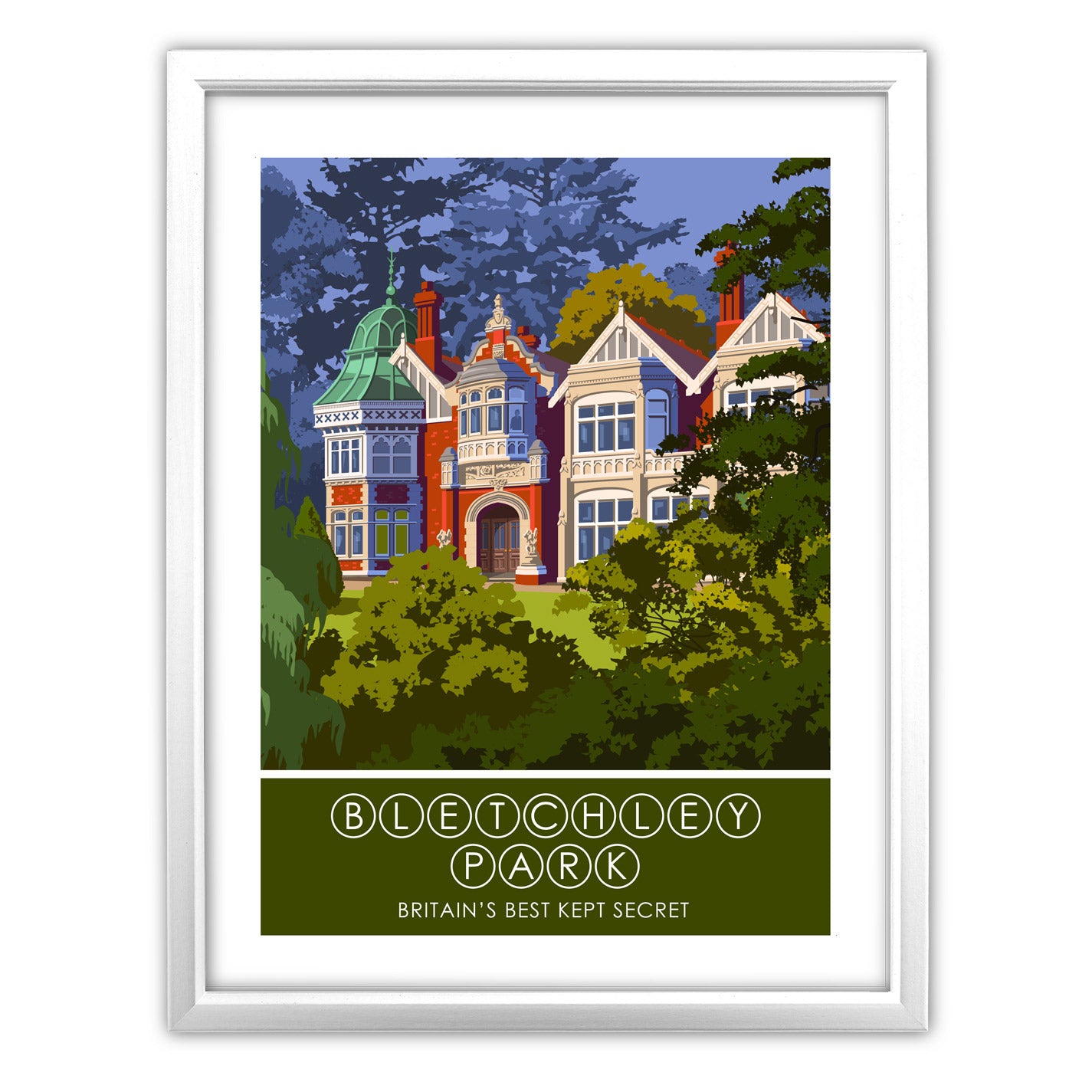 Bletchley Park Art Print