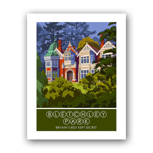 Bletchley Park Art Print