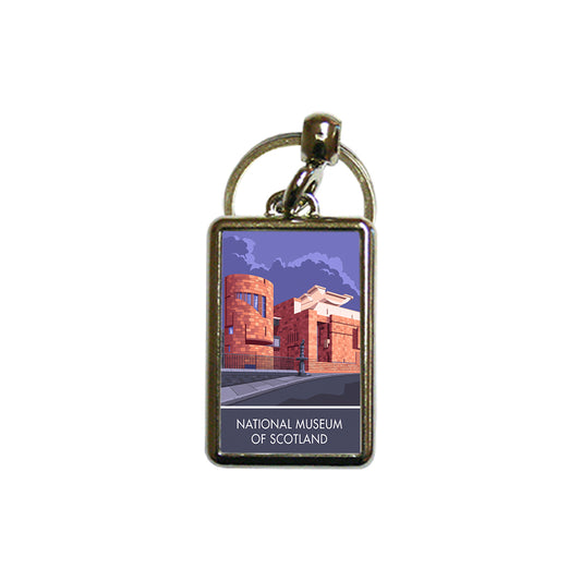 National Museum of Scotland Metal Keyring