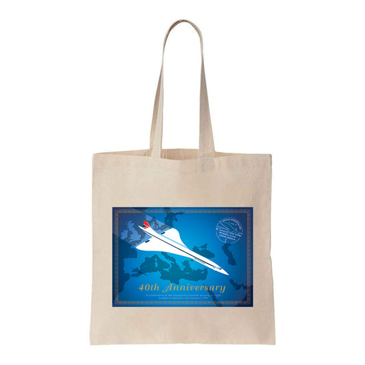 Concorde 40th Anniversary Tote Bag