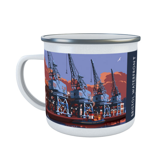 Bristol Waterfront, Bristol Enamel Mug