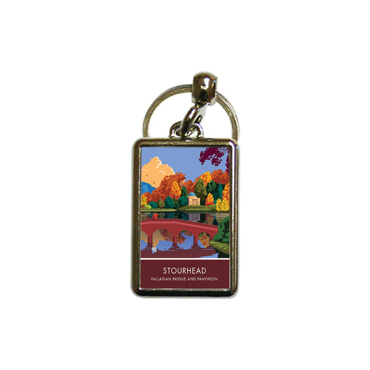 Stourhead Metal Keyring