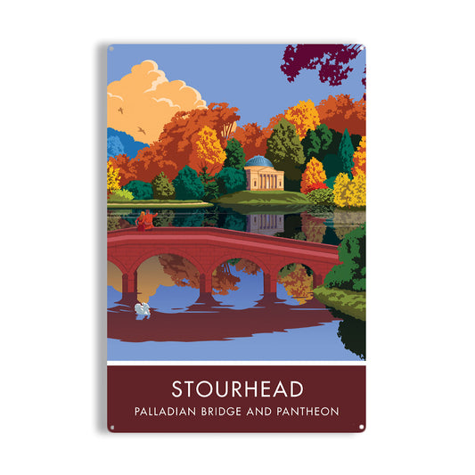 Stourhead Metal Sign