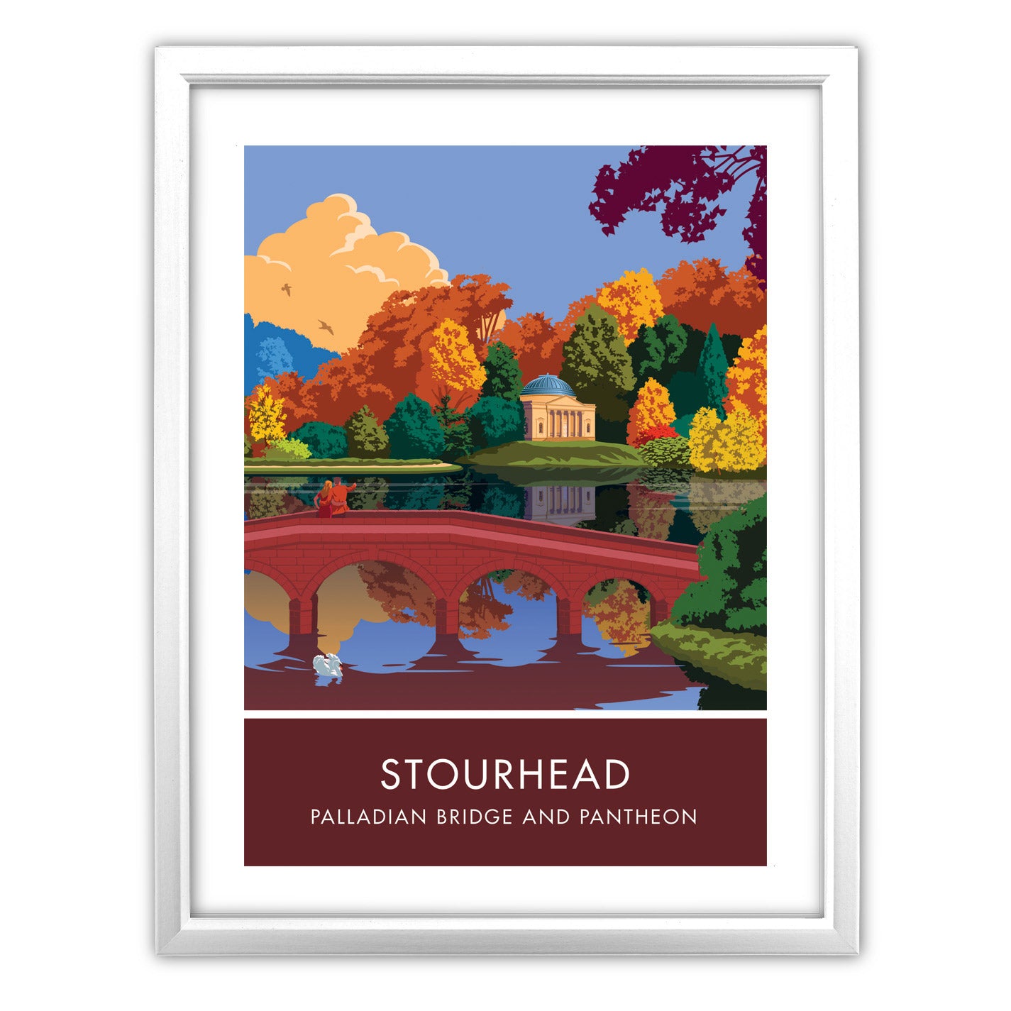 Stourhead Art Print