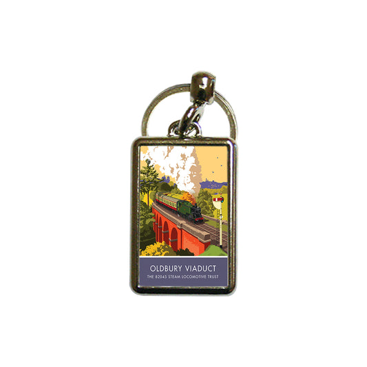 Oldbury Viaduct Metal Keyring