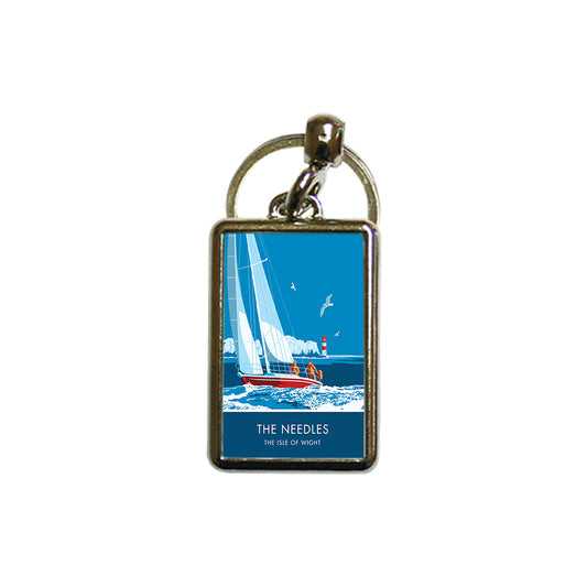 The Needles Metal Keyring