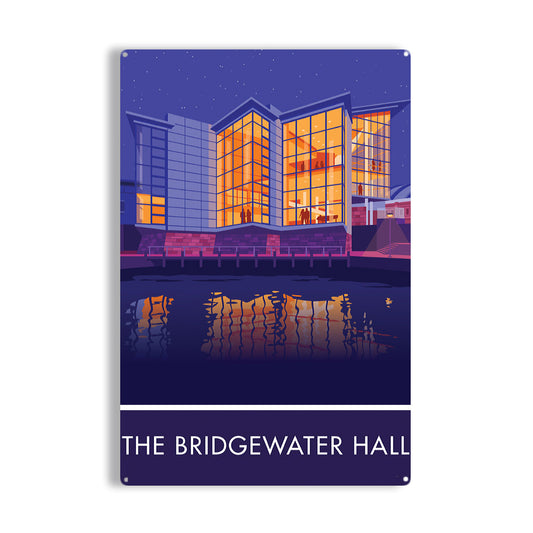 The Bridgewater Hall Metal Sign