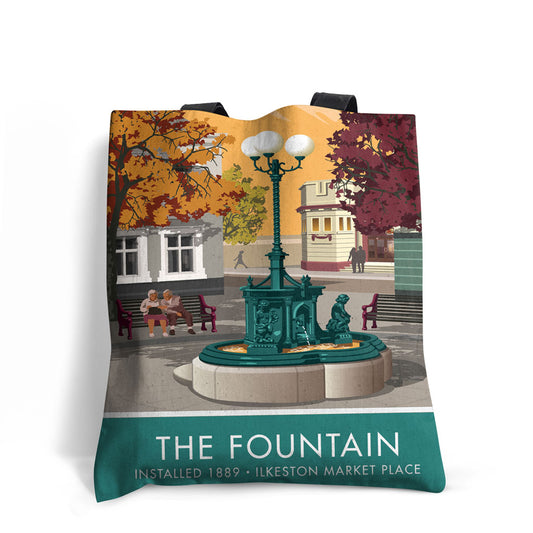 The Fountain, Ilkeston Market Place Premium Tote Bag