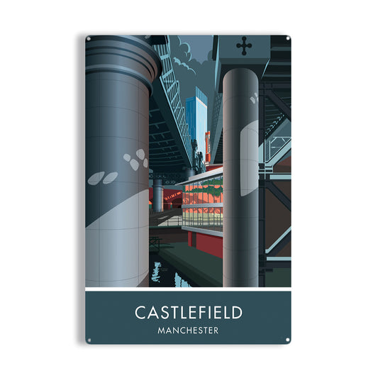 Castlefield Metal Sign