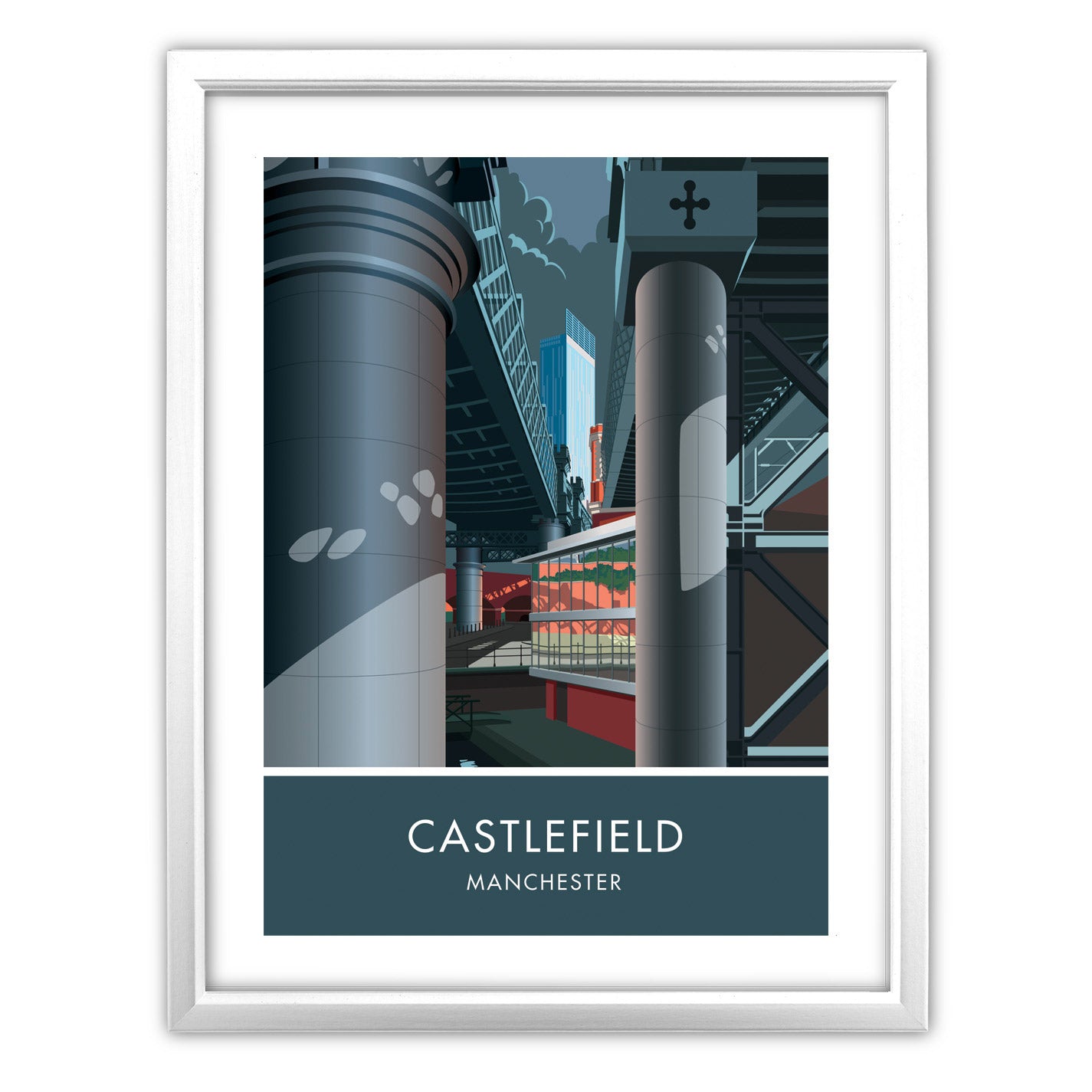Castlefield Art Print