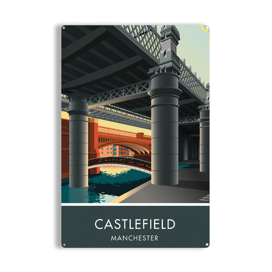 Castefiled Metal Sign