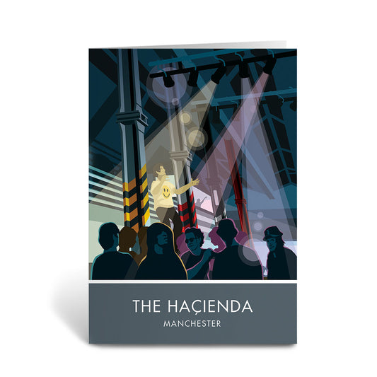 The Hacienda, Manchester Greeting Card 7x5