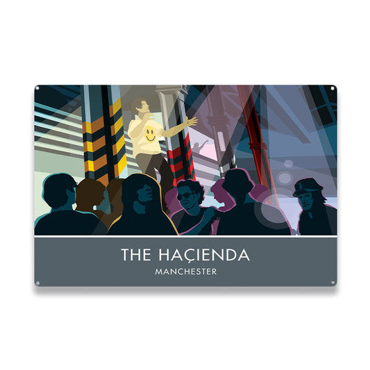 The Hacienda, Manchester Metal Sign