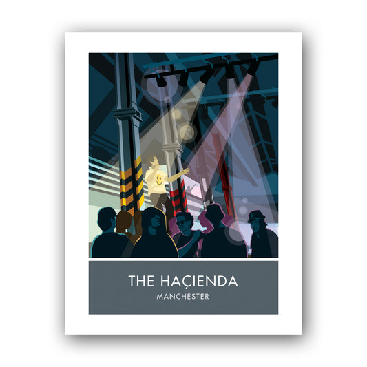 The Hacienda, Manchester Art Print