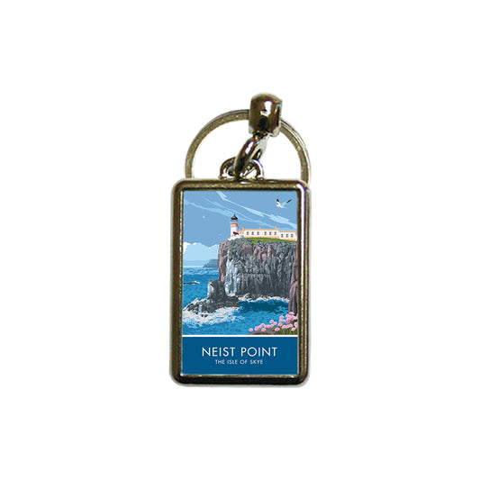 Neist Point Metal Keyring