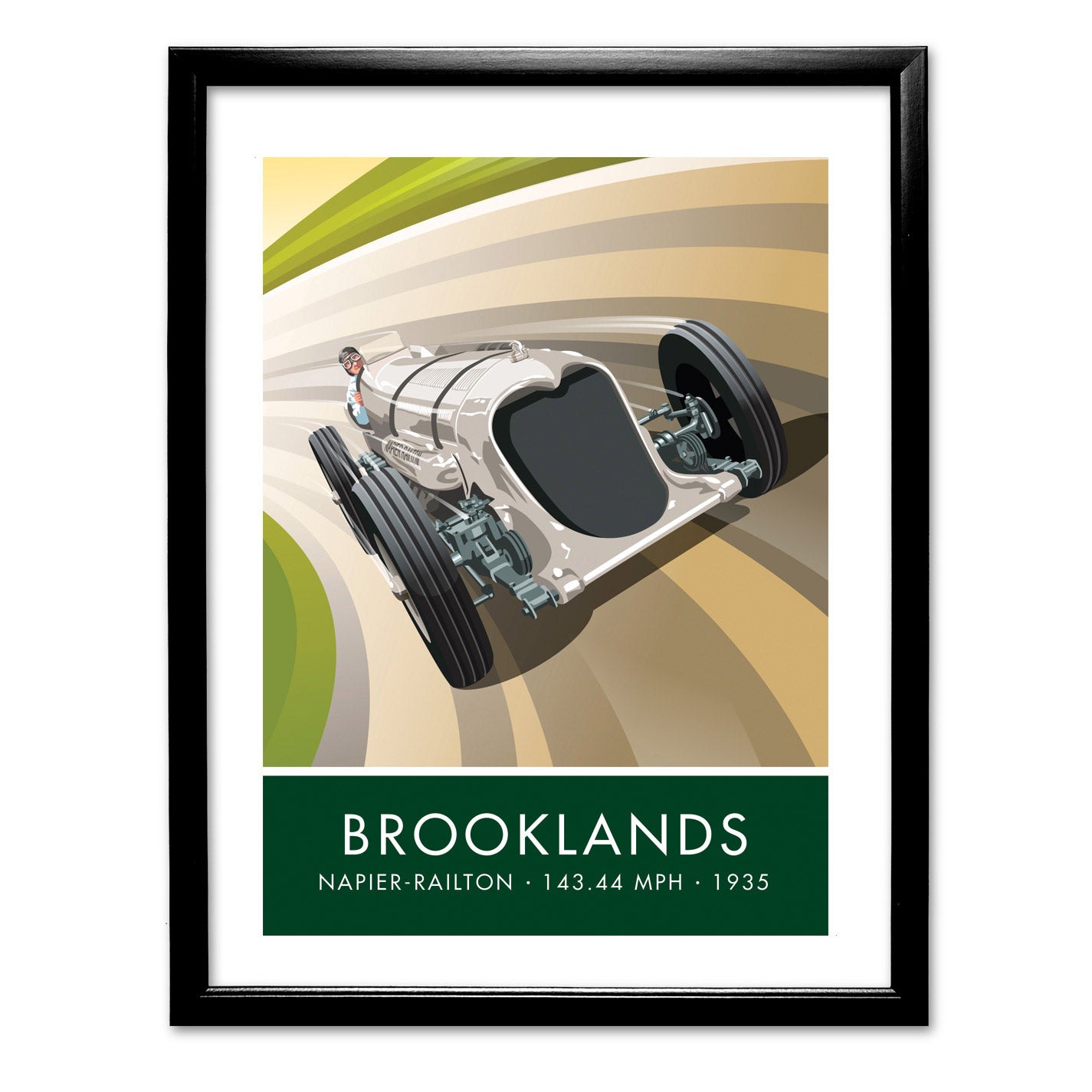 Brooklands Art Print