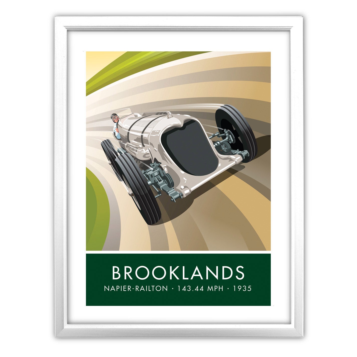 Brooklands Art Print