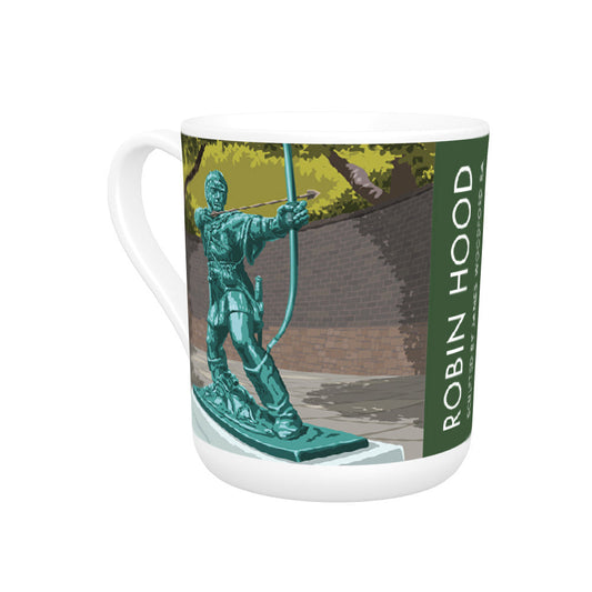 Robin Hood, Nottingham Bone China Mug