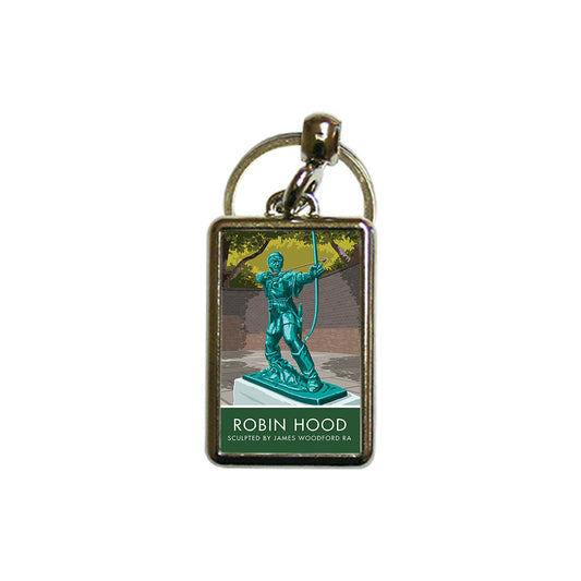 Robin Hood Metal Keyring