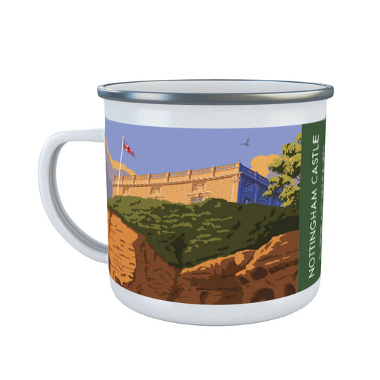 Nottingham Castle, Nottingham Enamel Mug