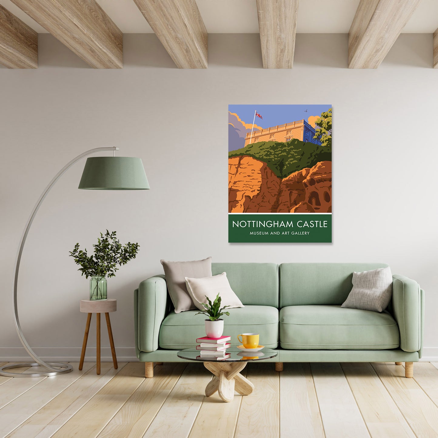 Nottingham Castle Art Print