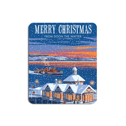 Merry Christmas from Dunoon the Watter Mouse Mat