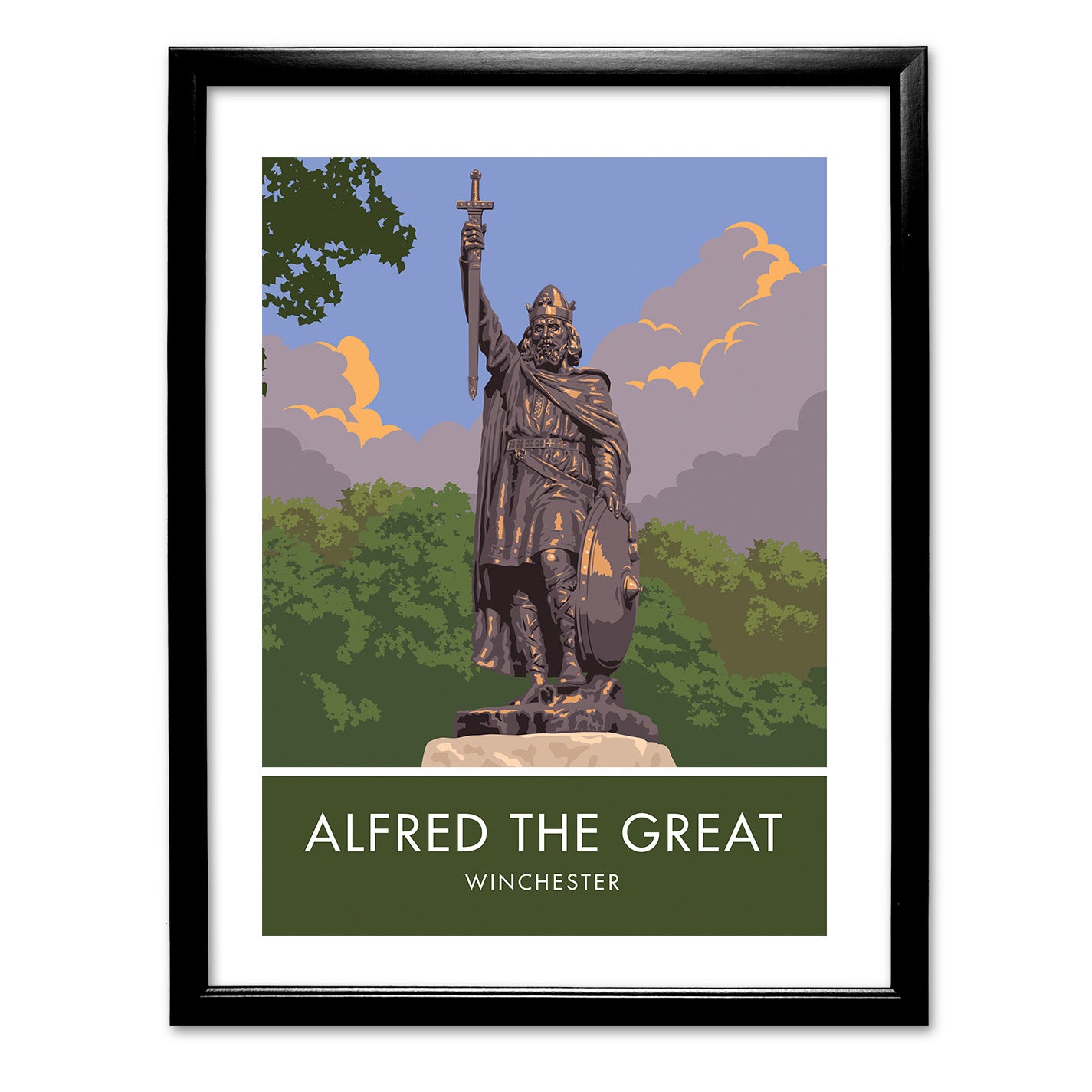 Alfred The Great Art Print