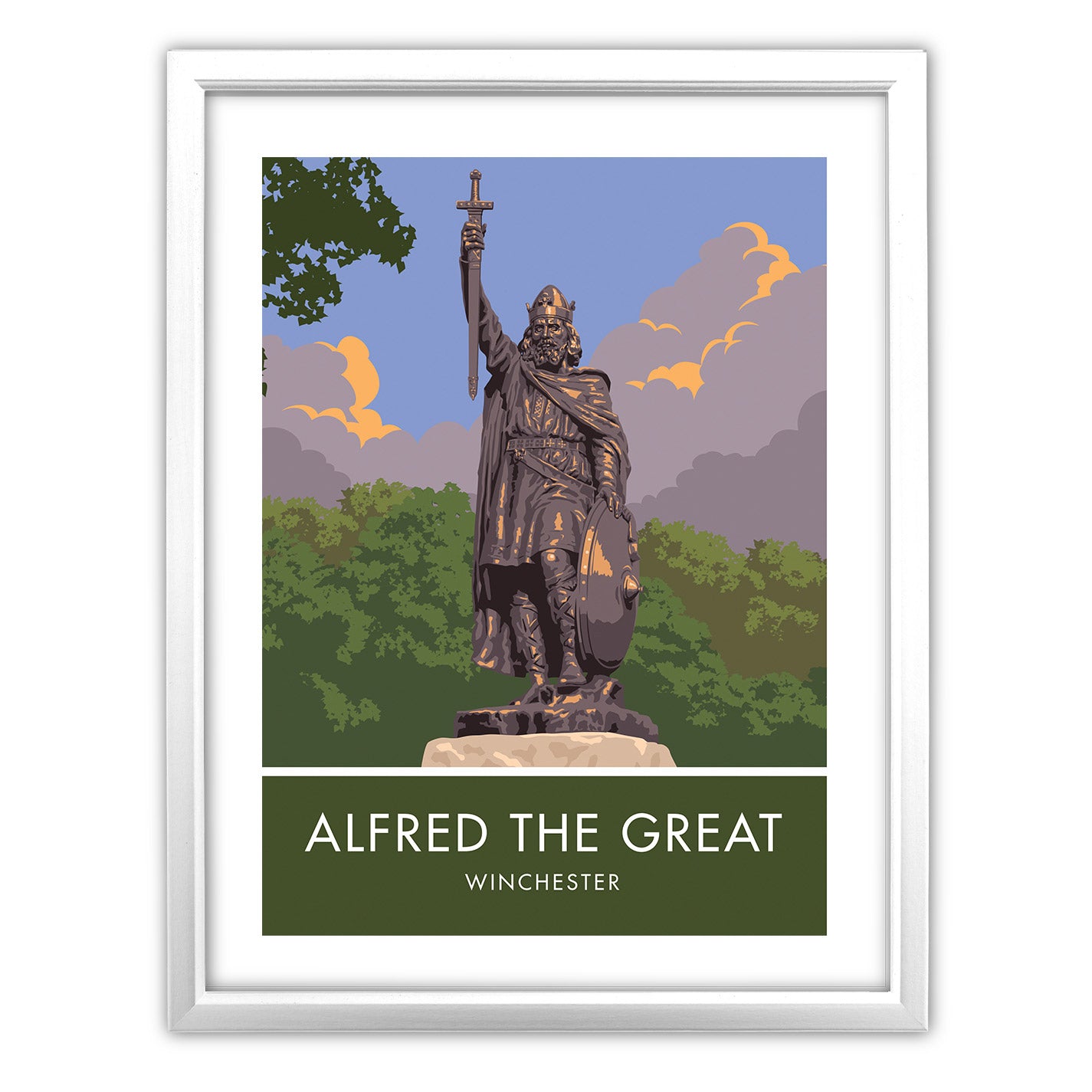 Alfred The Great Art Print