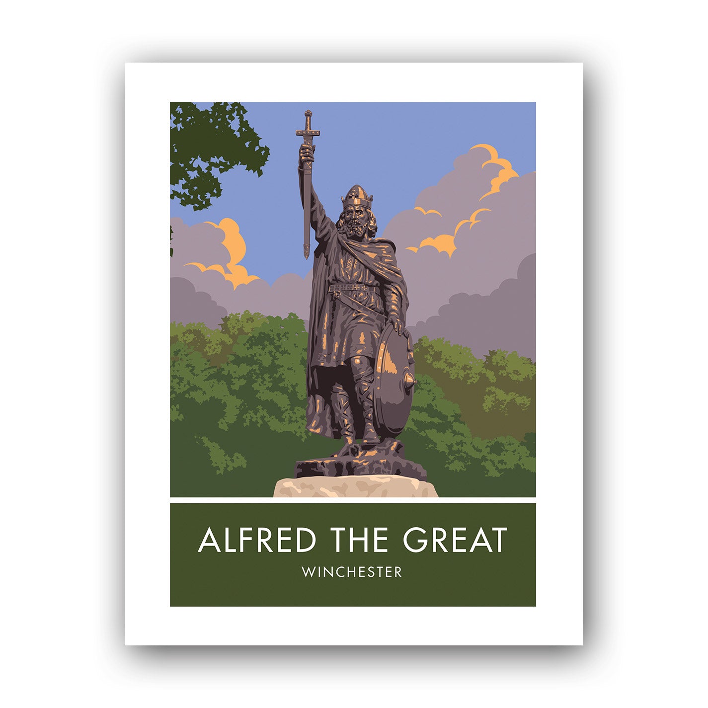 Alfred The Great Art Print