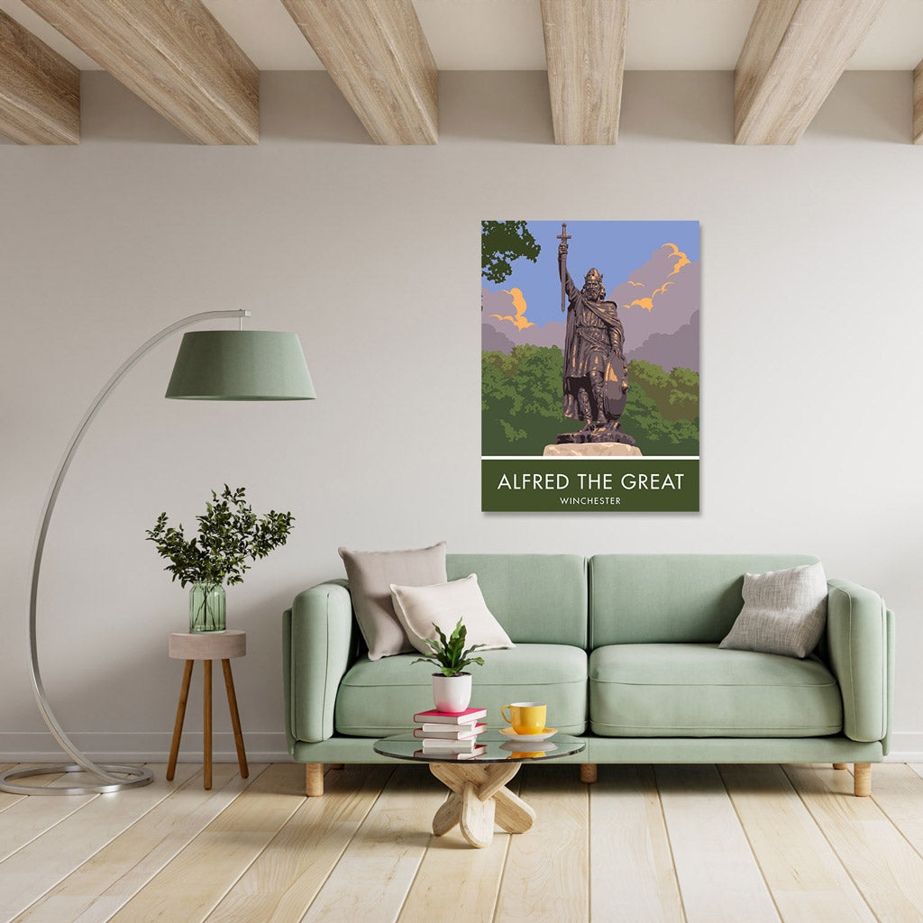 Alfred The Great Art Print