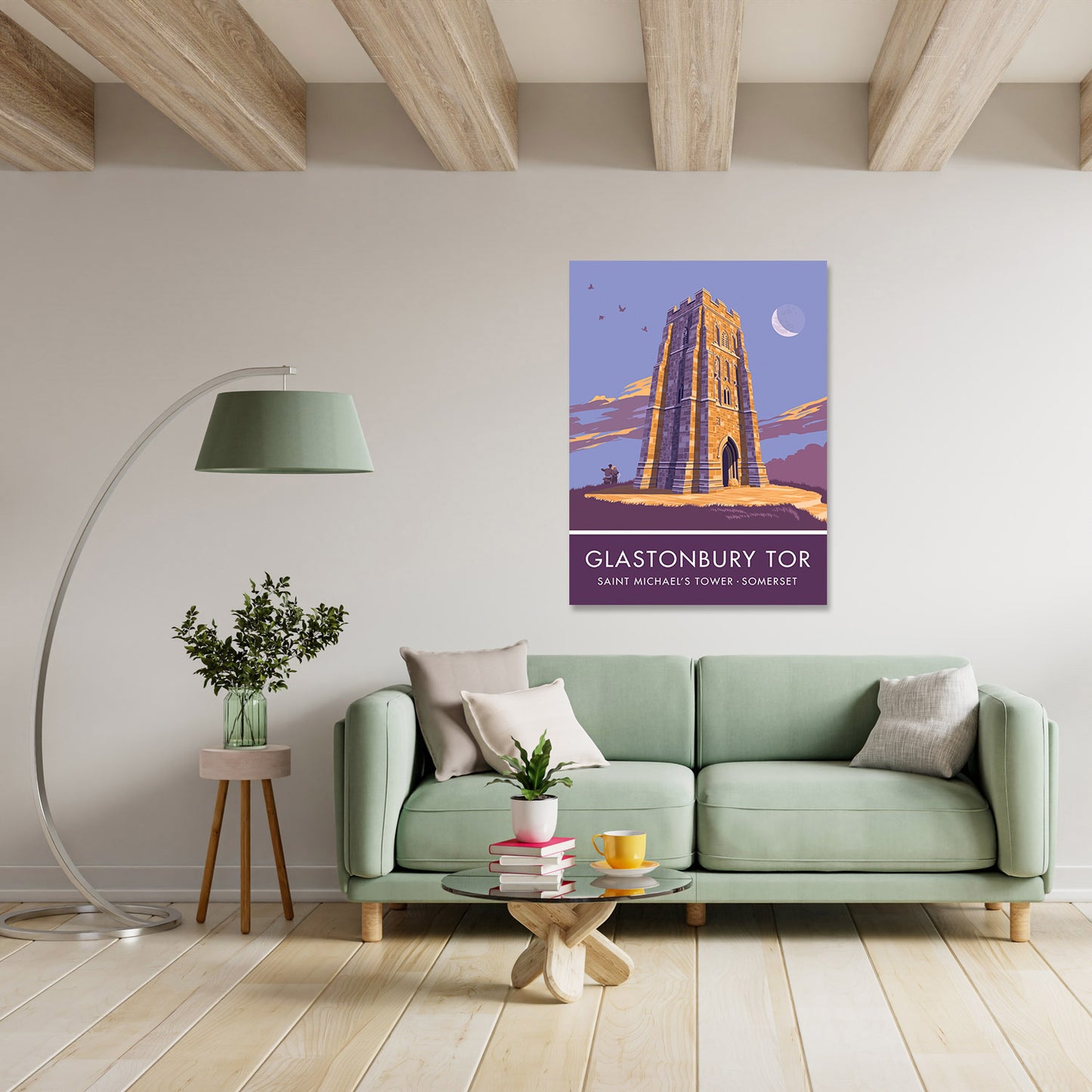 Glastonbury Tor Art Print