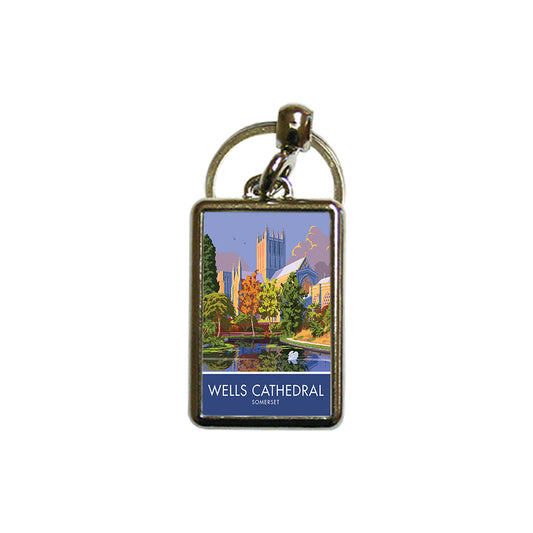 Wells Cathedral, Somerset Metal Keyring