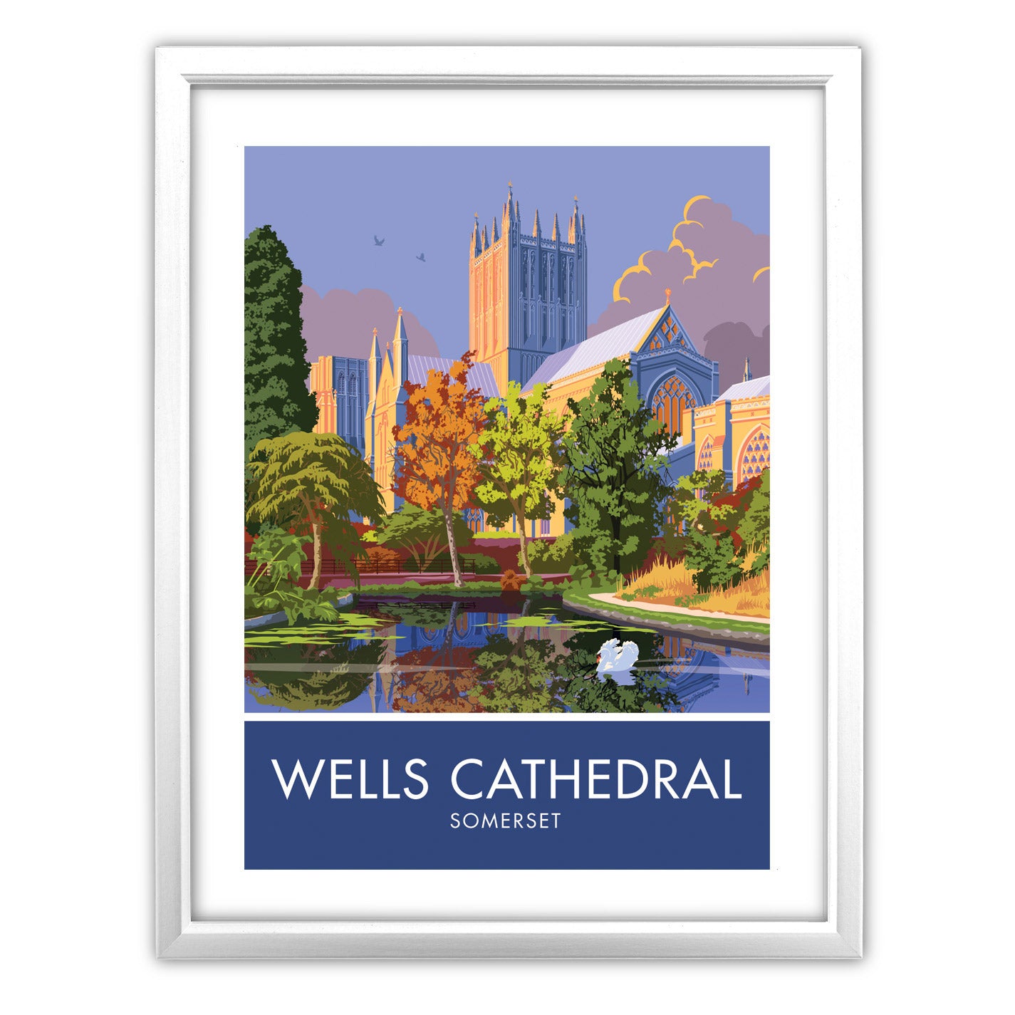 Wells Cathedral, Somerset Art Print