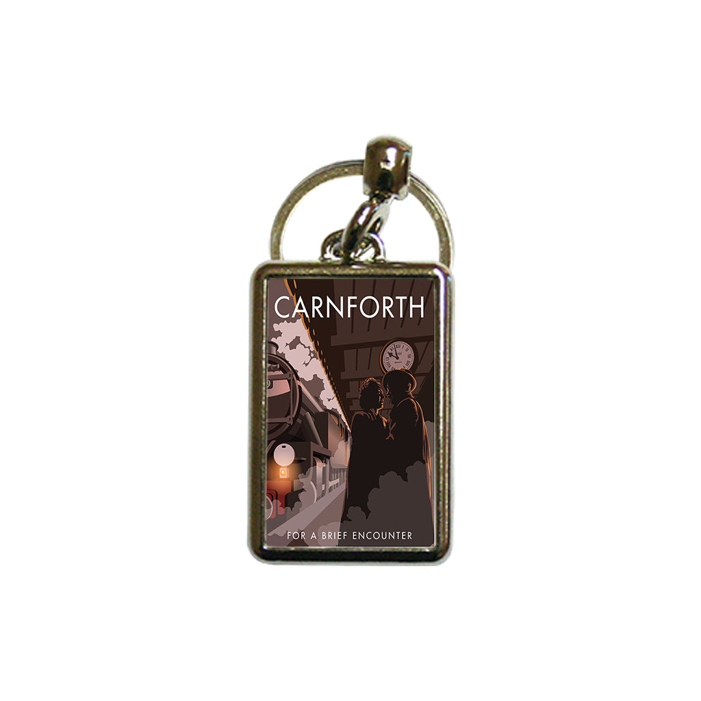 Carnforth Metal Keyring