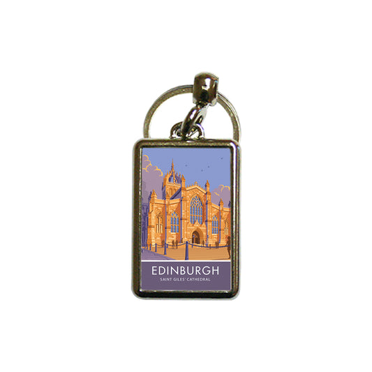 Edinburgh, St Giles' Cathedral Metal Keyring