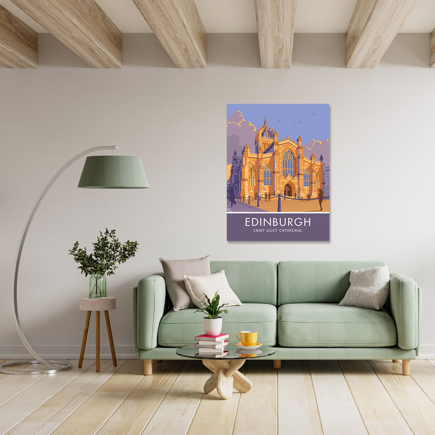 Edinburgh, St Giles' Cathedral Art Print