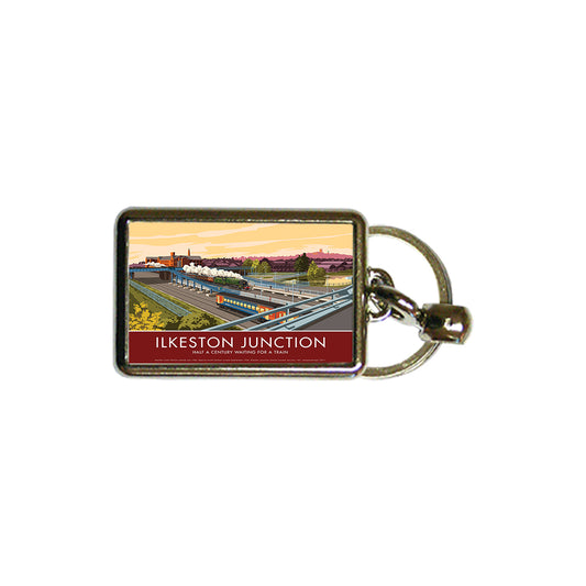 Ilkeston Junction Metal Keyring