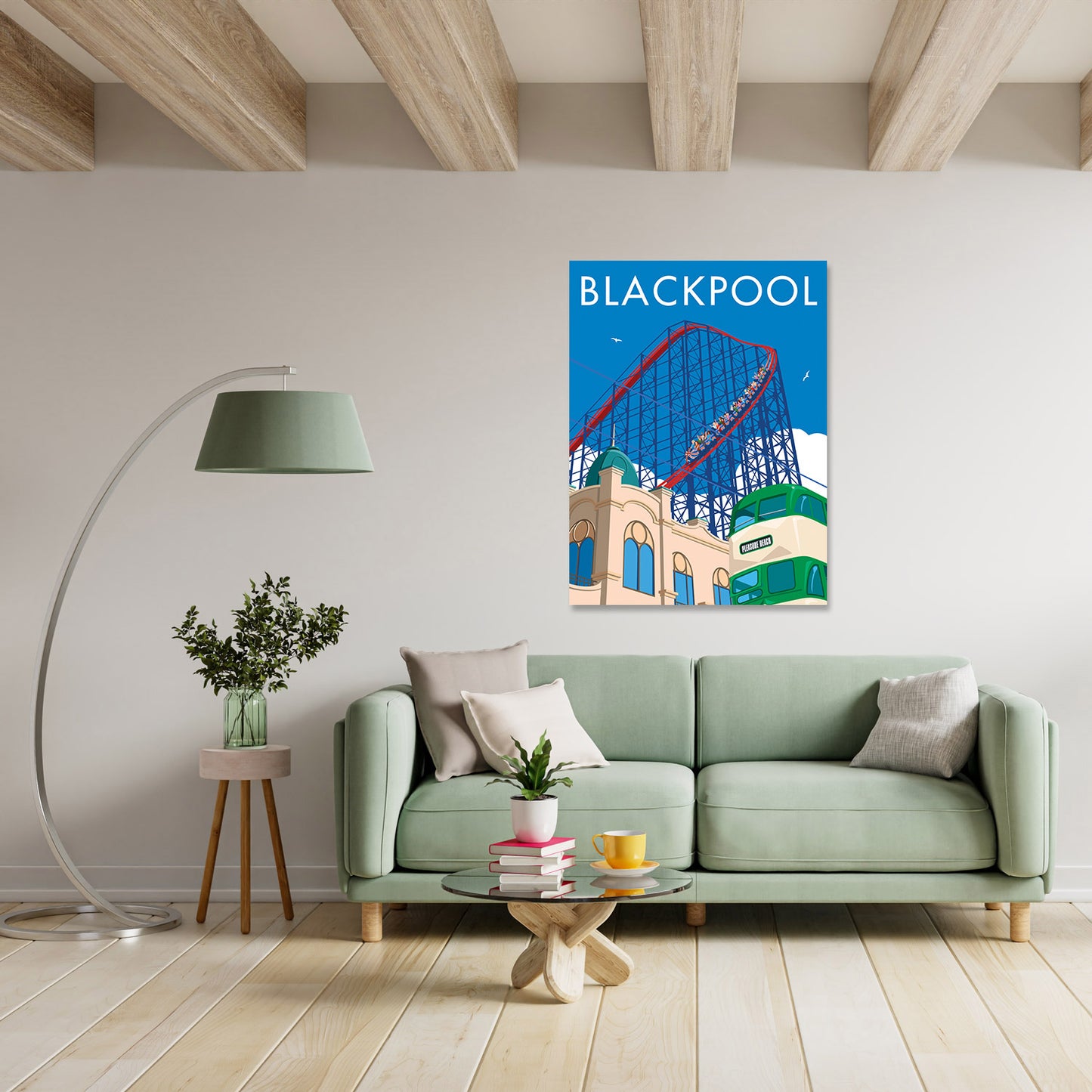 Blackpool Art Print