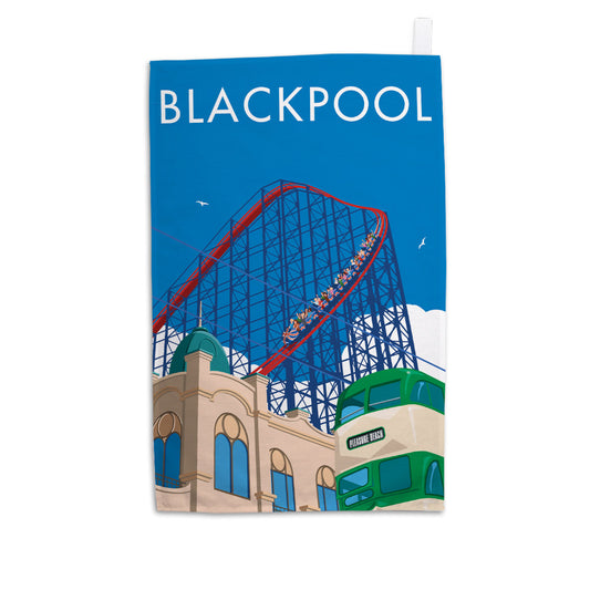 Blackpool Tea Towel