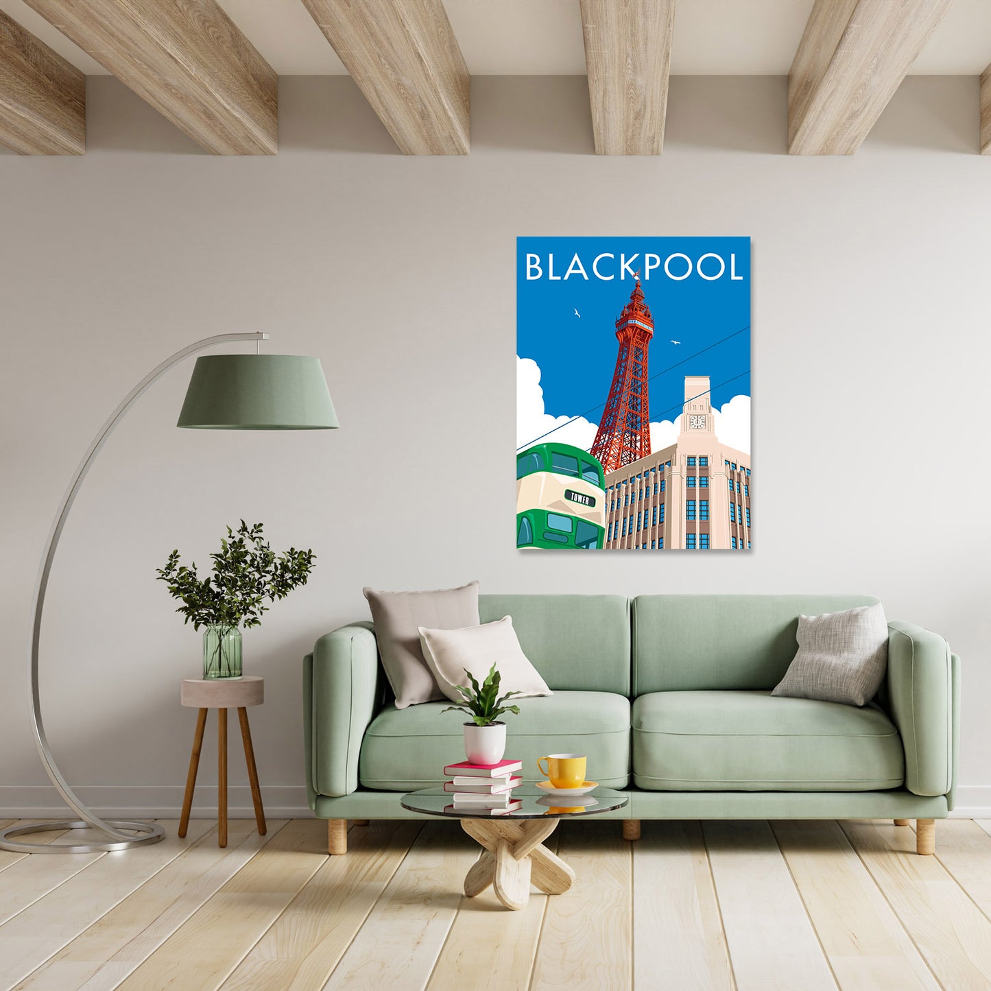 Blackpool Art Print