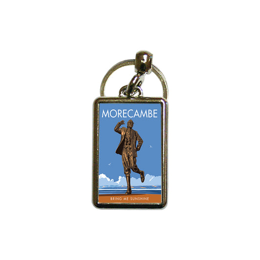 Morecambe Metal Keyring