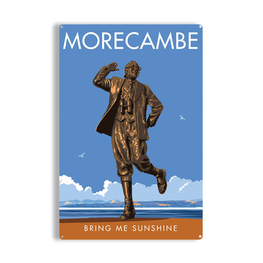 Morecambe Metal Sign