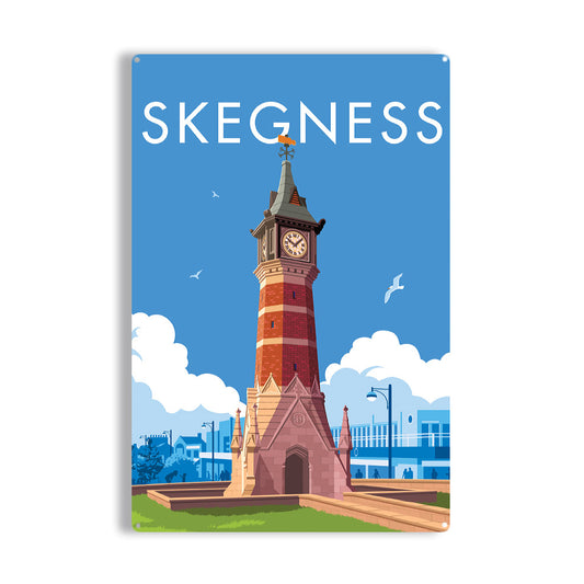 Skegness Metal Sign