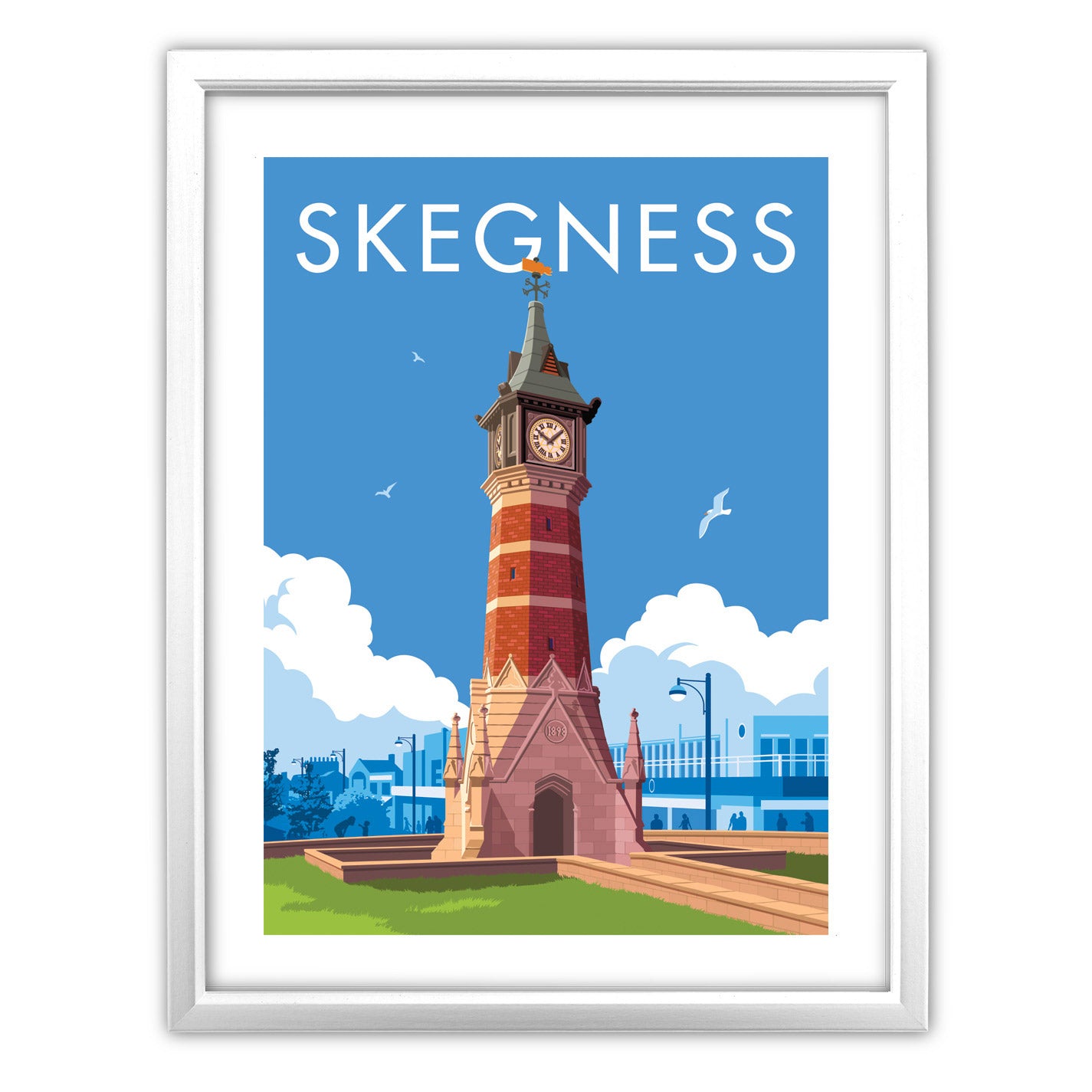 Skegness Art Print